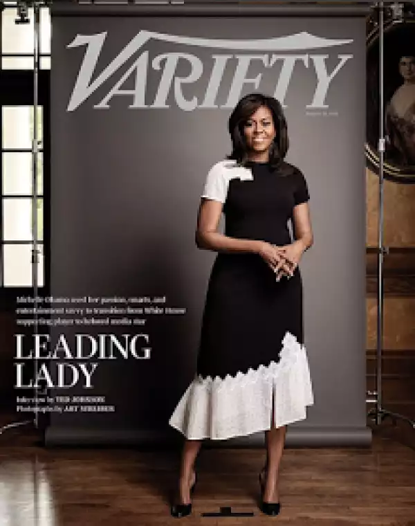 Michelle Obama stuns on the cover of Variety magazine